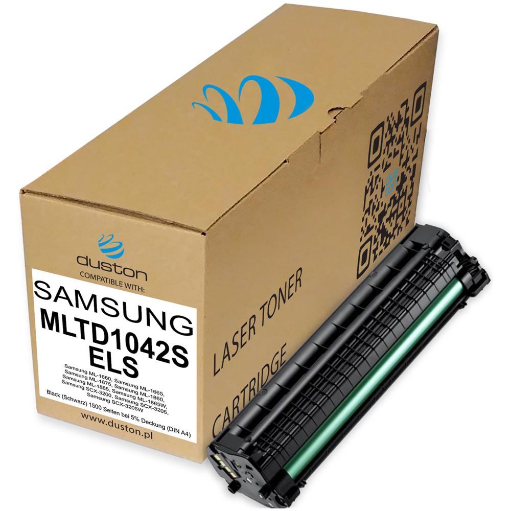 TONER COMPATIBILE - 5x Mltd1042s / els, Mlt-d1042s Negro Compatible Con Samsung Ml-1660 1665 1860 1865 1865w Scx-3200 3205 3205w - Foto 2