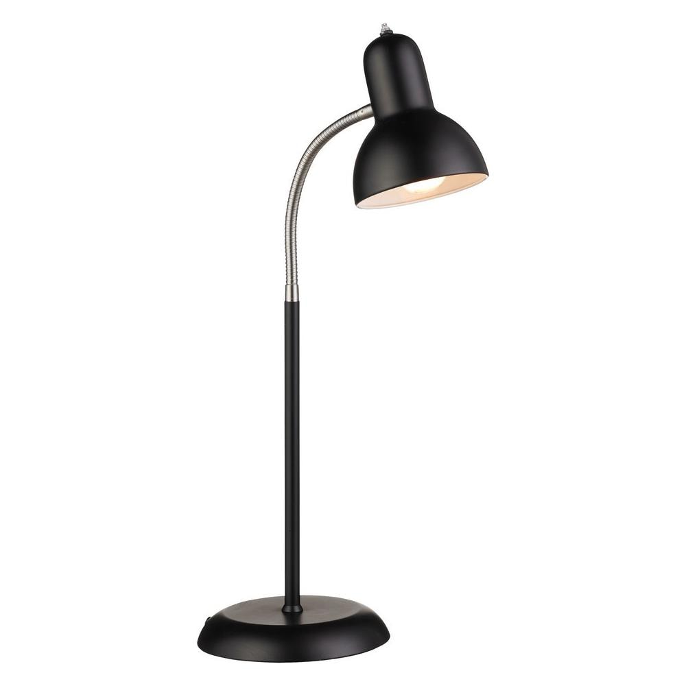 Lampada Da Tavolo Per Interni A 1 Luce Nera, E14 - Foto 1