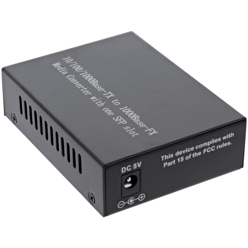 Medienkonverter - Gige - 10base-t, 1000base-fx, 100base-tx, 1000base-t - Rj-45 / Sfp (mini-gbic) - Bis Zu 550 M - 850 Nm - Foto 3