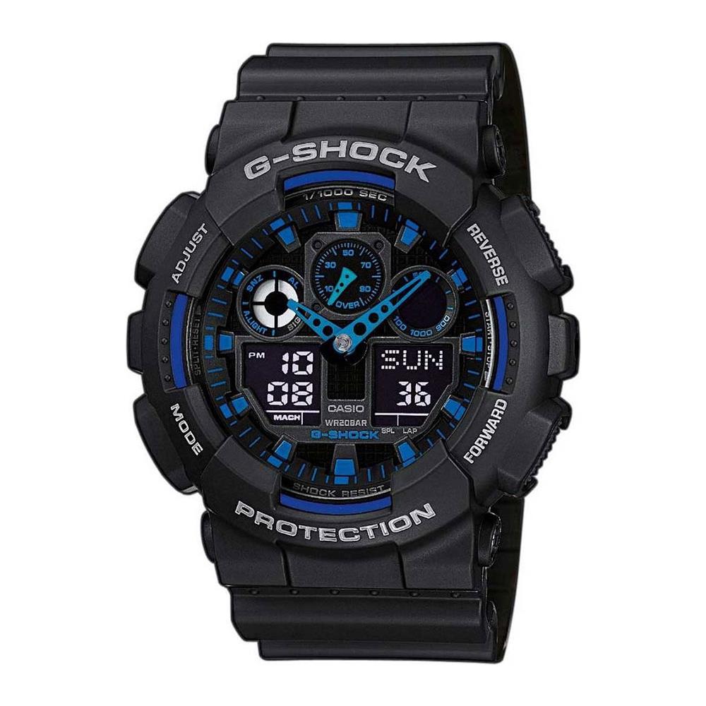 G-Shock Orologio da polso Maschio Quarzo (batteria) Nero, Blu - Foto 2