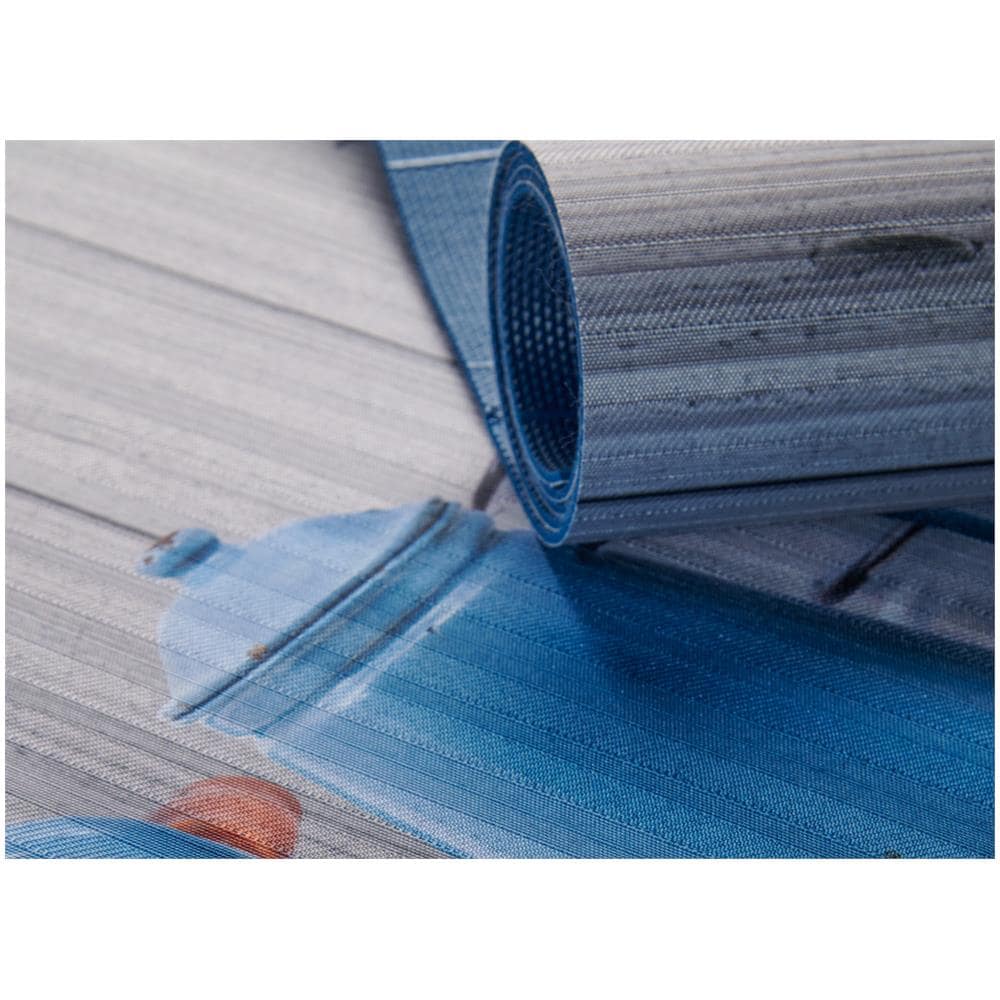 Tappeto Passatoia Cucina Antiscivolo Stampa Digitale Happy Dis. Smalto 52x140 Smalto - Foto 5