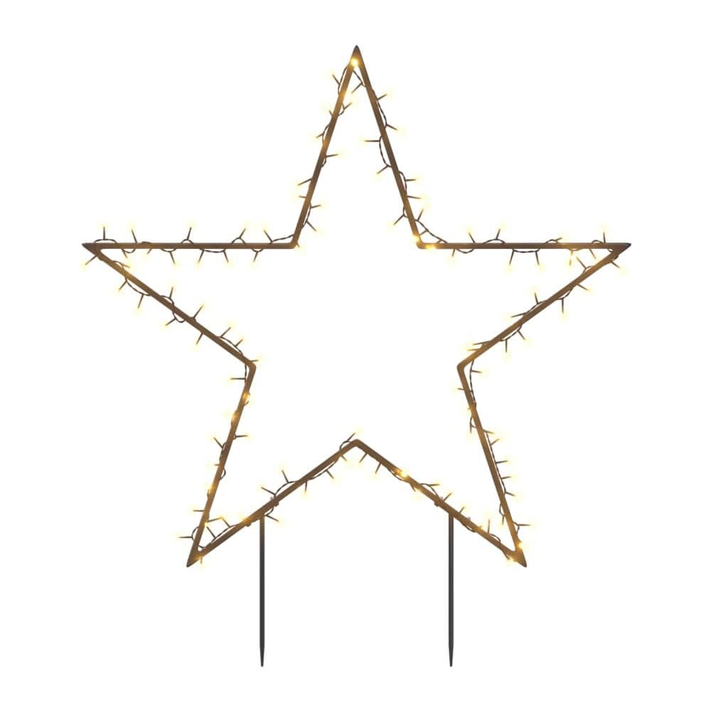 Decorazione Luminosa Natalizia Con Picchetti Stella 115led 85cm - Foto 1