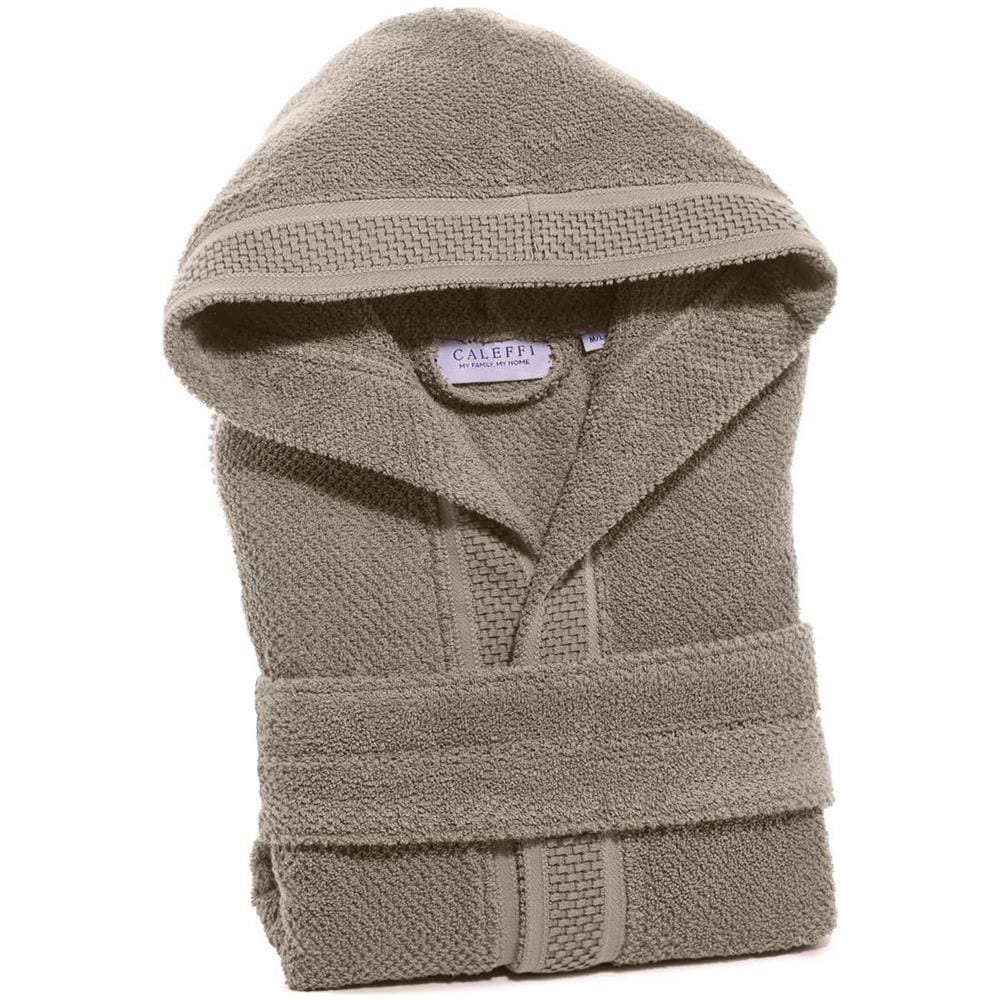Accappatoio Con Cappuccio Spugnissima Gim In Cotone Colore Grigio Misura S - Foto 3