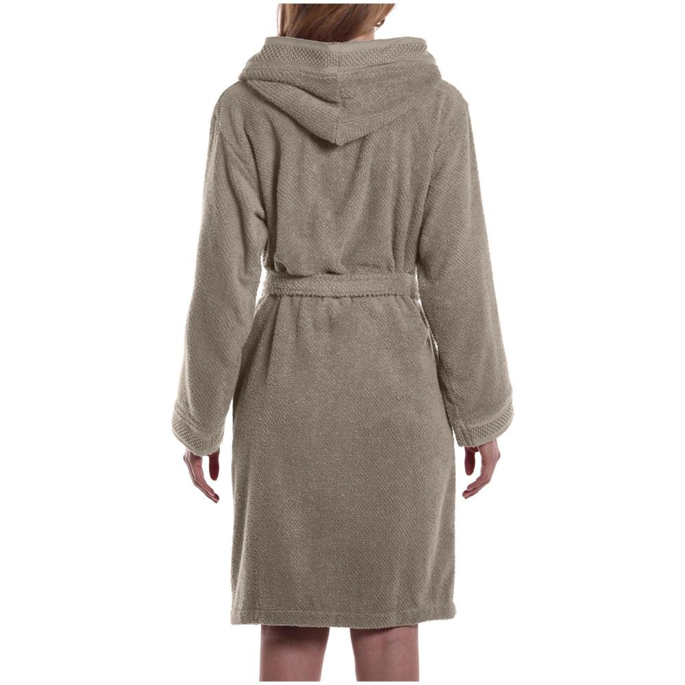 Accappatoio Con Cappuccio Spugnissima Gim In Cotone Colore Grigio Misura S - Foto 1