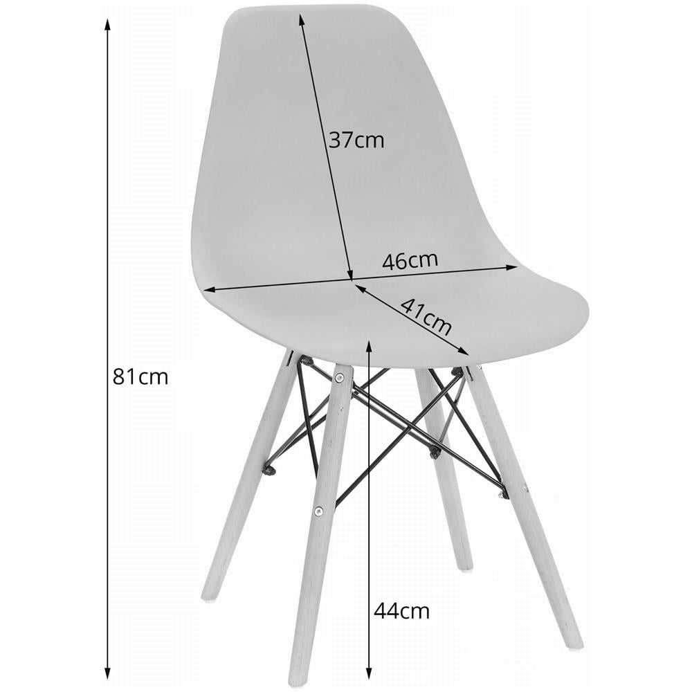 Set da pranzo | Tavolo 120x80 Craft Black + 4 sedie OSAKA Black - Foto 8
