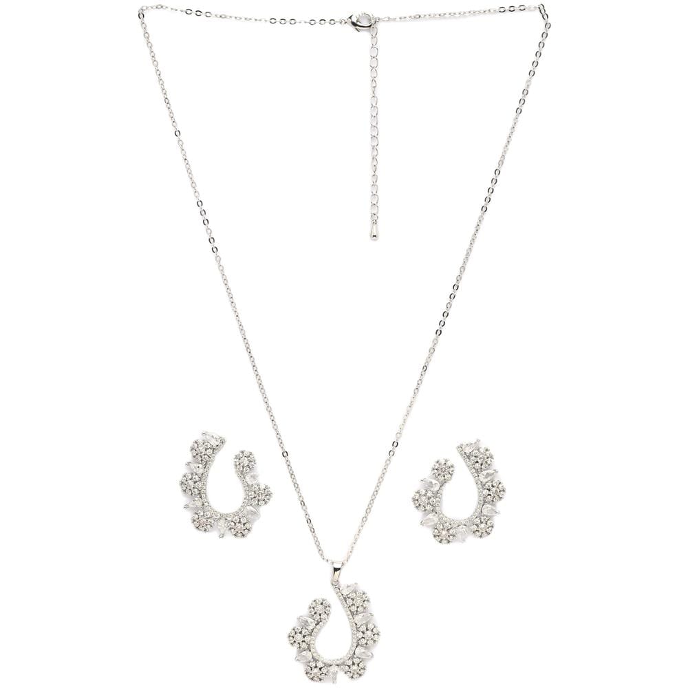 Set Orecchini e Collana Floreale Delicata - Foto 2