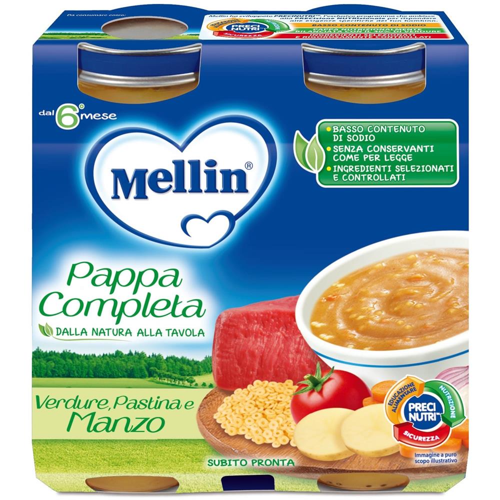 Pappa Completa Manzo 250 g 2 Pezzi - Foto 1