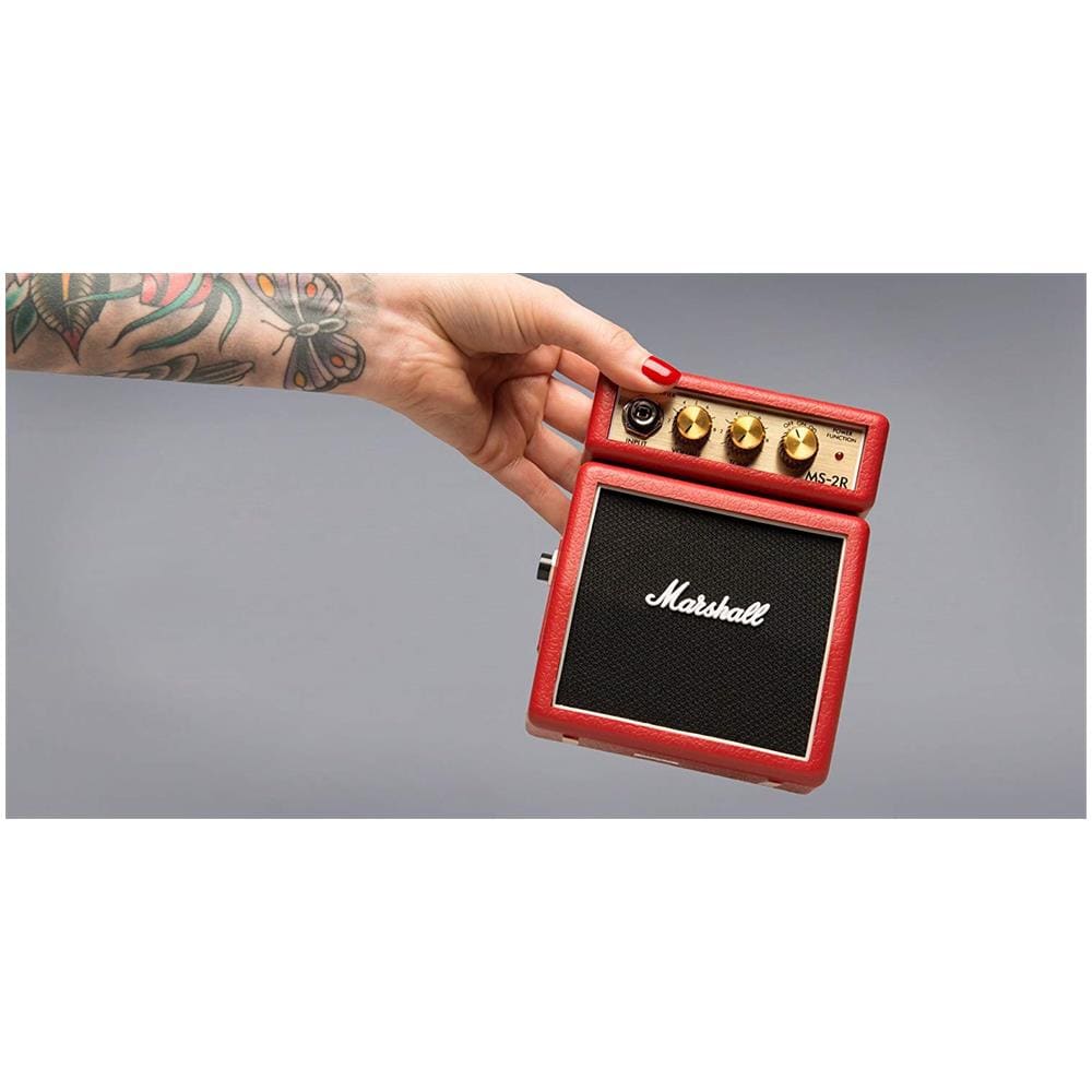 MS-2R Mini Amplificatore per Chitarra Potenza 1 Watt Colore Rosso - Foto 3