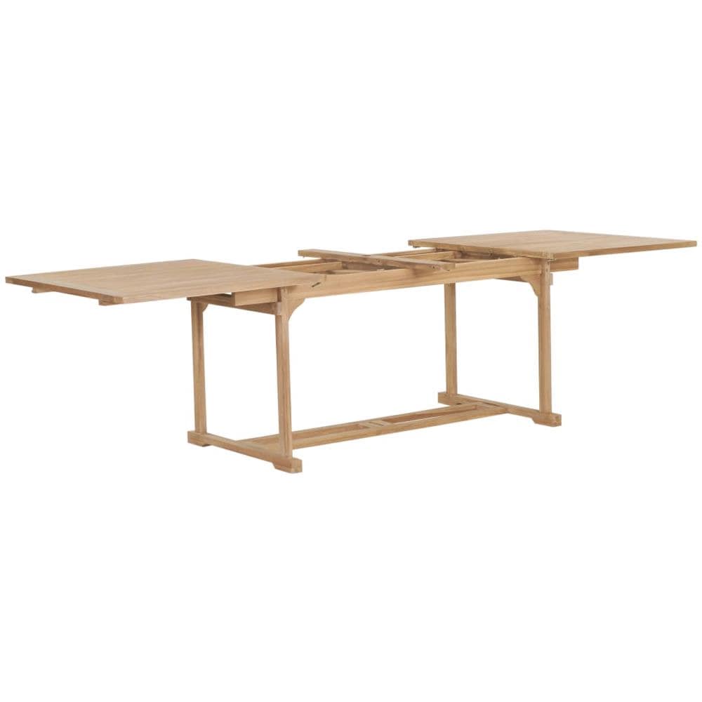 Tavolo Da Giardino Allungabile (180-280) x100x75 Cm In Teak - Foto 2