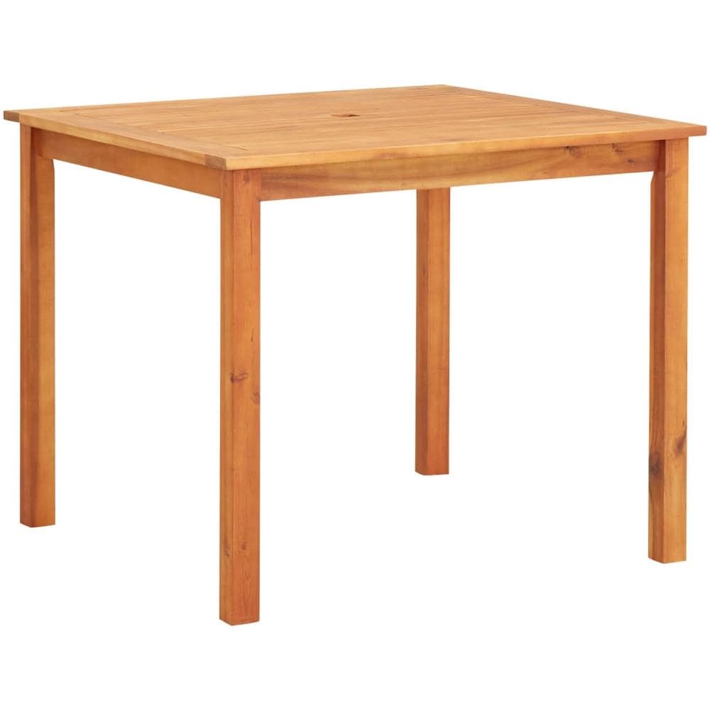 Tavolo Da Giardino 90x90x74 Cm In Legno Massello Di Acacia - Foto 1