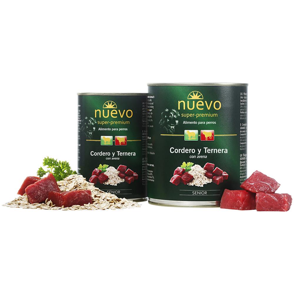 Lata Senior Cordero Y Ternera Con Avena 890 Gr - Foto 1