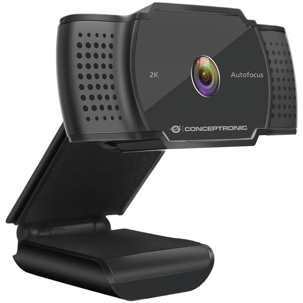 Webcam AMDIS con Risoluzione 2592 x 1944 Pixel USB Tipo 2.0 Colore Nero  - Foto 1