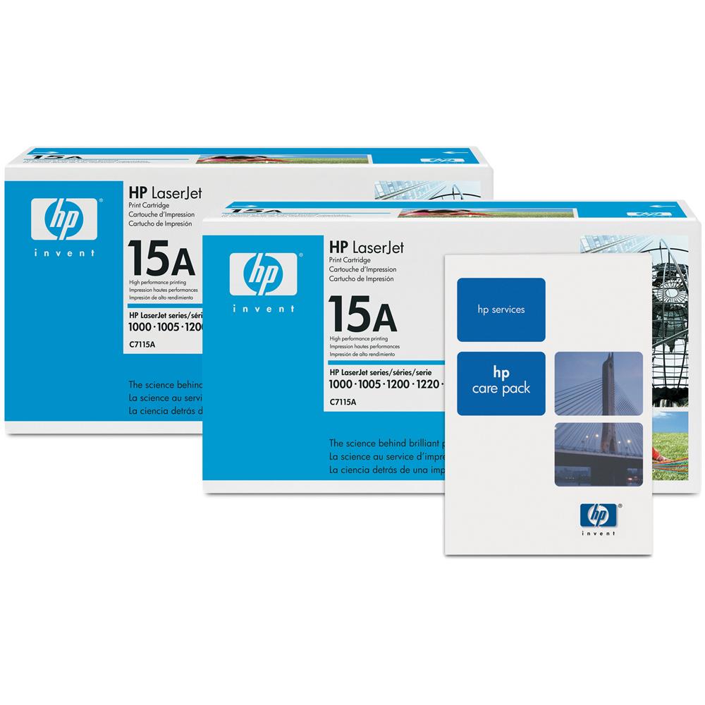 C7115P Toner Originale Nero per LaserJet 1000/1200 Capacità 5000 Pagine Confezione 2 pezzi - Foto 3
