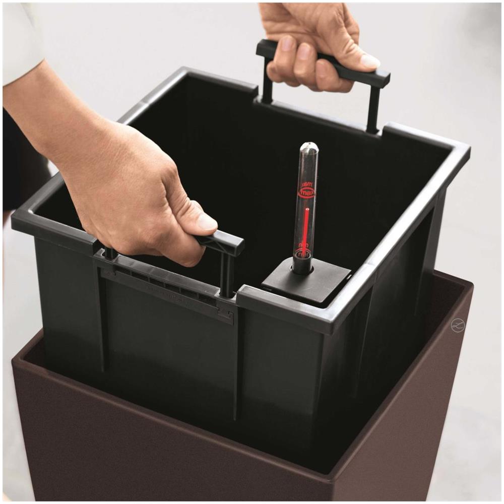 Fioriera Cubico 40 ALL-IN-ONE Grigio Talpa Lucido 18215 - Foto 2