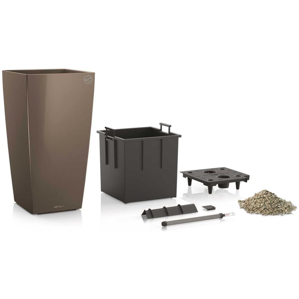 Fioriera Cubico 40 ALL-IN-ONE Grigio Talpa Lucido 18215 - Foto 6