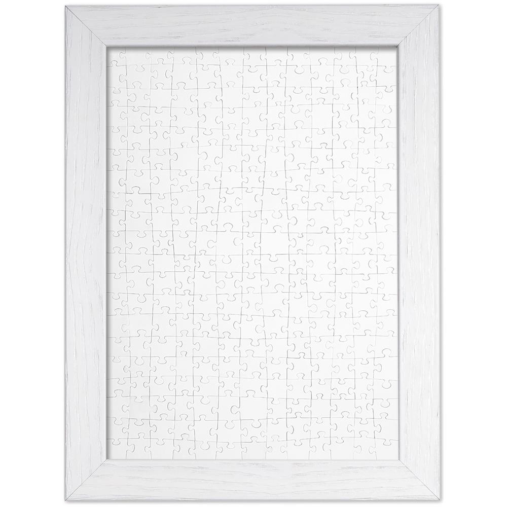 Lupia - Cornice Portafoto In Legno Da Parete Shabby Chic Grey Grigia, Per Foto, Stampe Artistiche, Poster, Quadri Moderni 18x24 Cm - Foto 9