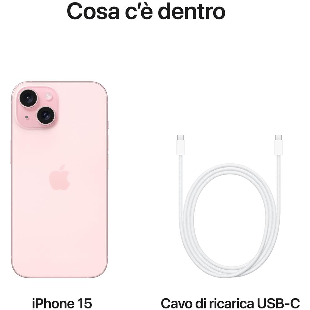 iPhone 15 256 GB Rosa - Foto 5
