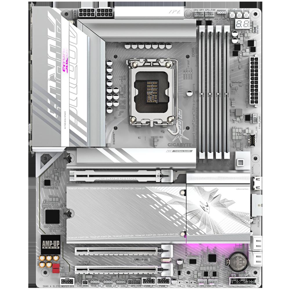 Scheda Madre Gigabyte Z890 AORUS ELITE Wi-Fi 7 ICE Socket LGA 1851 Chipset Z890 ATX - Foto 2