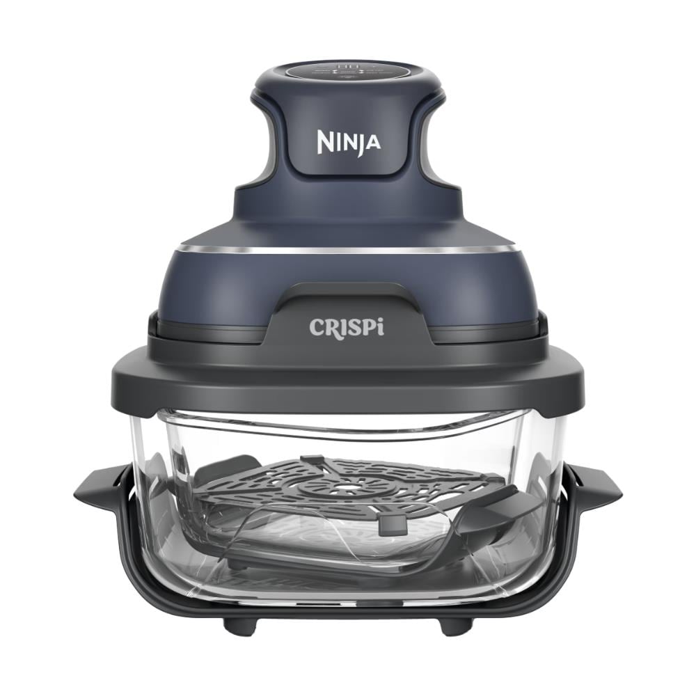 Friggitrice ad Aria Calda CRISPi FN101EUGY Potenza 1700 W Capacità 3,8 L Colore Blu /Grigio /Trasparente - Foto 2