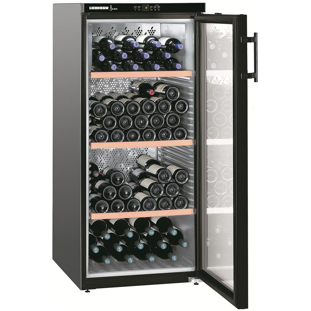 WKB 3212 Cantina Vino Vinothek Classe G Capacità 164 Bottiglie Colore Nero - Foto 1
