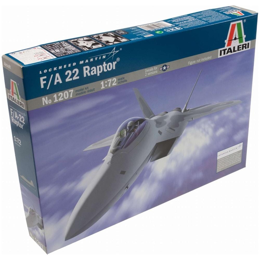 Kit 1:72 Aereo F22 Raptor 1207S - Foto 1