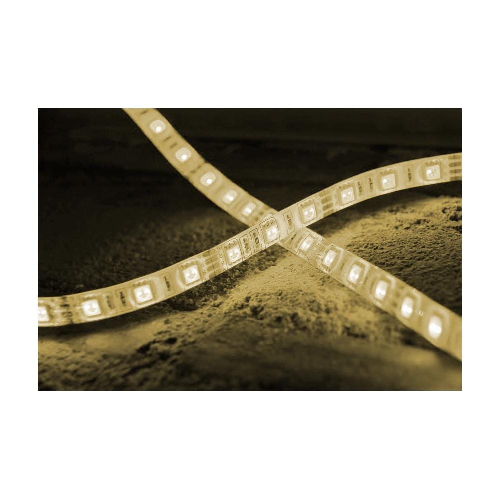 Striscia 60 Led Al 5 Mt Smd5050 Bianco Caldo Waterproof Biadesivo Ip65 - Foto 1
