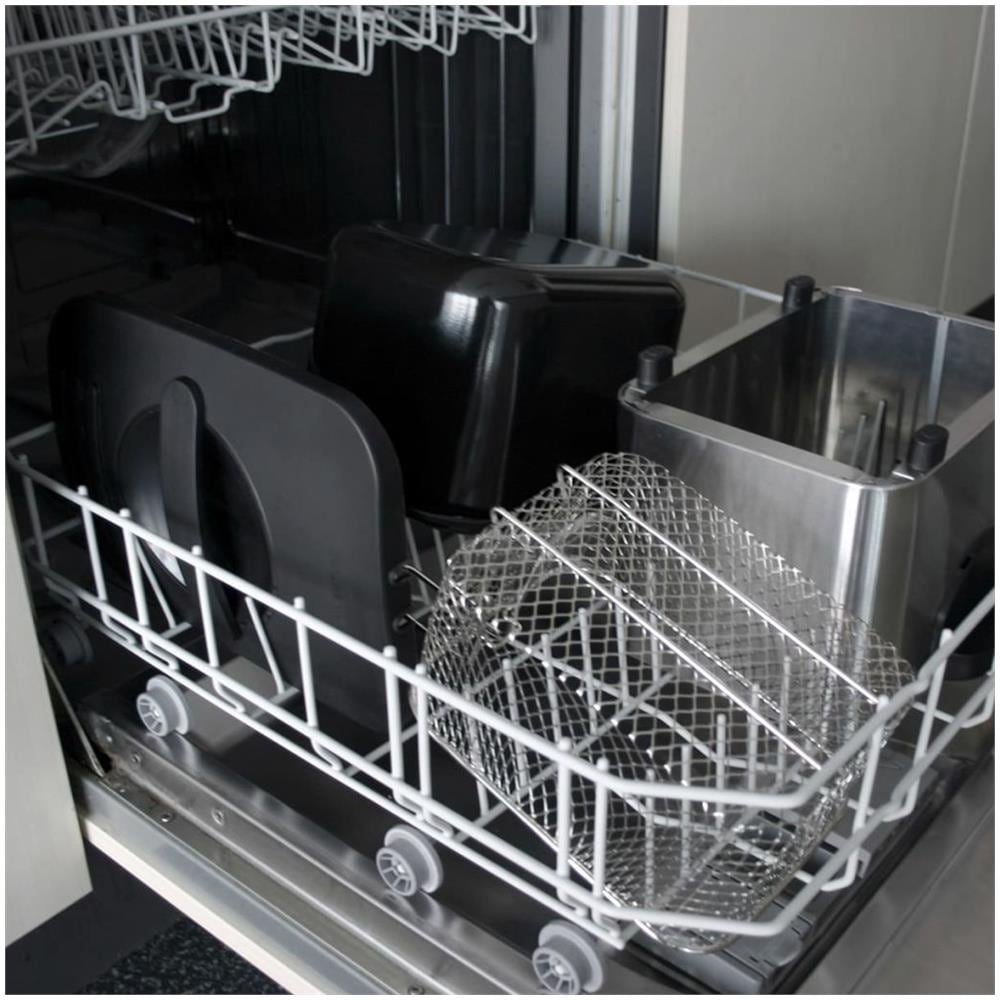 Friggitrice GF431 Capacità 3.0 Litri 2200 Watt Colore Nero / Acciaio Inox - Foto 2