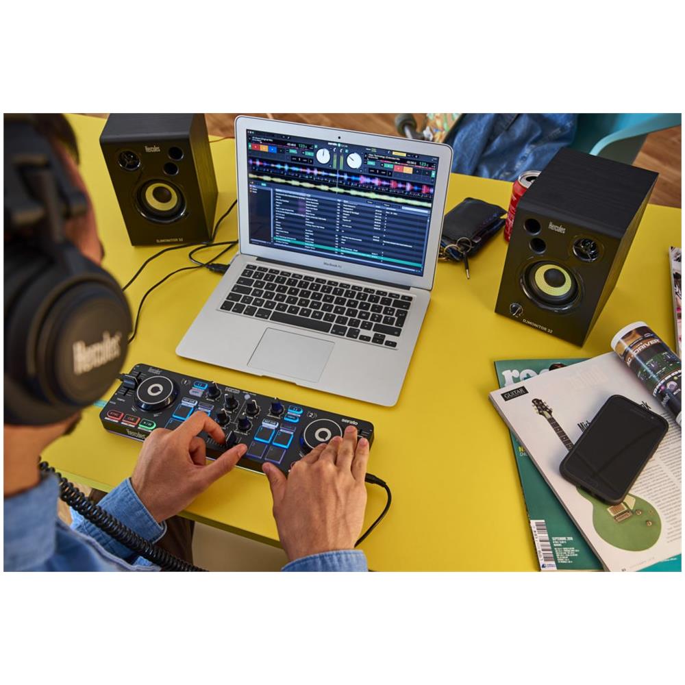 DJ Starter Kit Controller DJ Control Starlight + Altoparlanti DJMonitor 32 + Cuffie HDP DJ M40.2 + Serato DJ Lite - Foto 7
