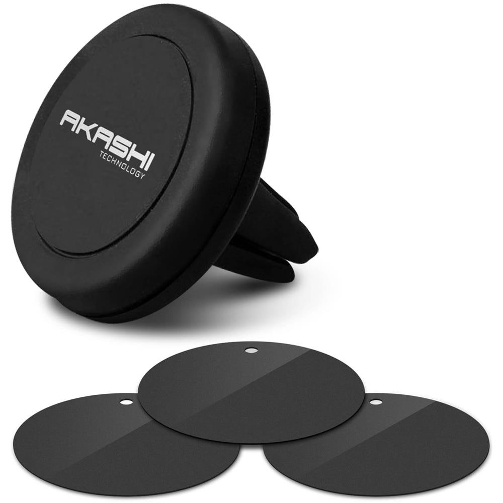 Supporto Auto Magnetico Griglia Di Ventilazione By - Nero - Foto 10