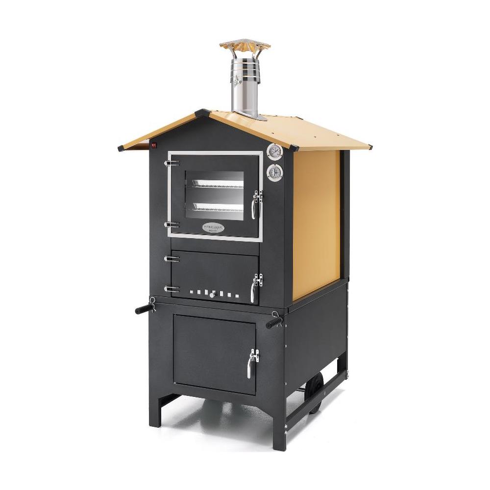 Forno A Legna Fornolegna A Combustione Indiretta 3 Livelli Di Cottura Piastra - Foto 1