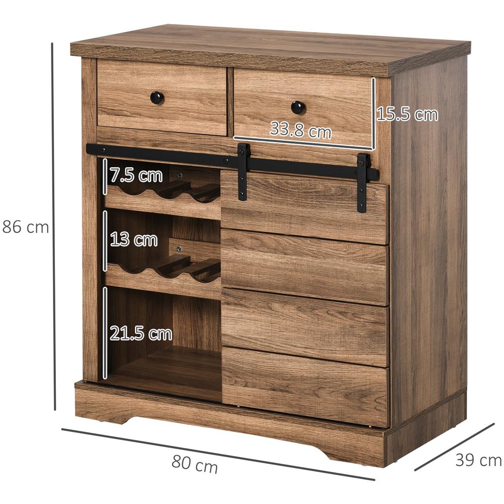 Credenza Da Cucina In Stile Industriale Dispensa Vintage - Foto 3