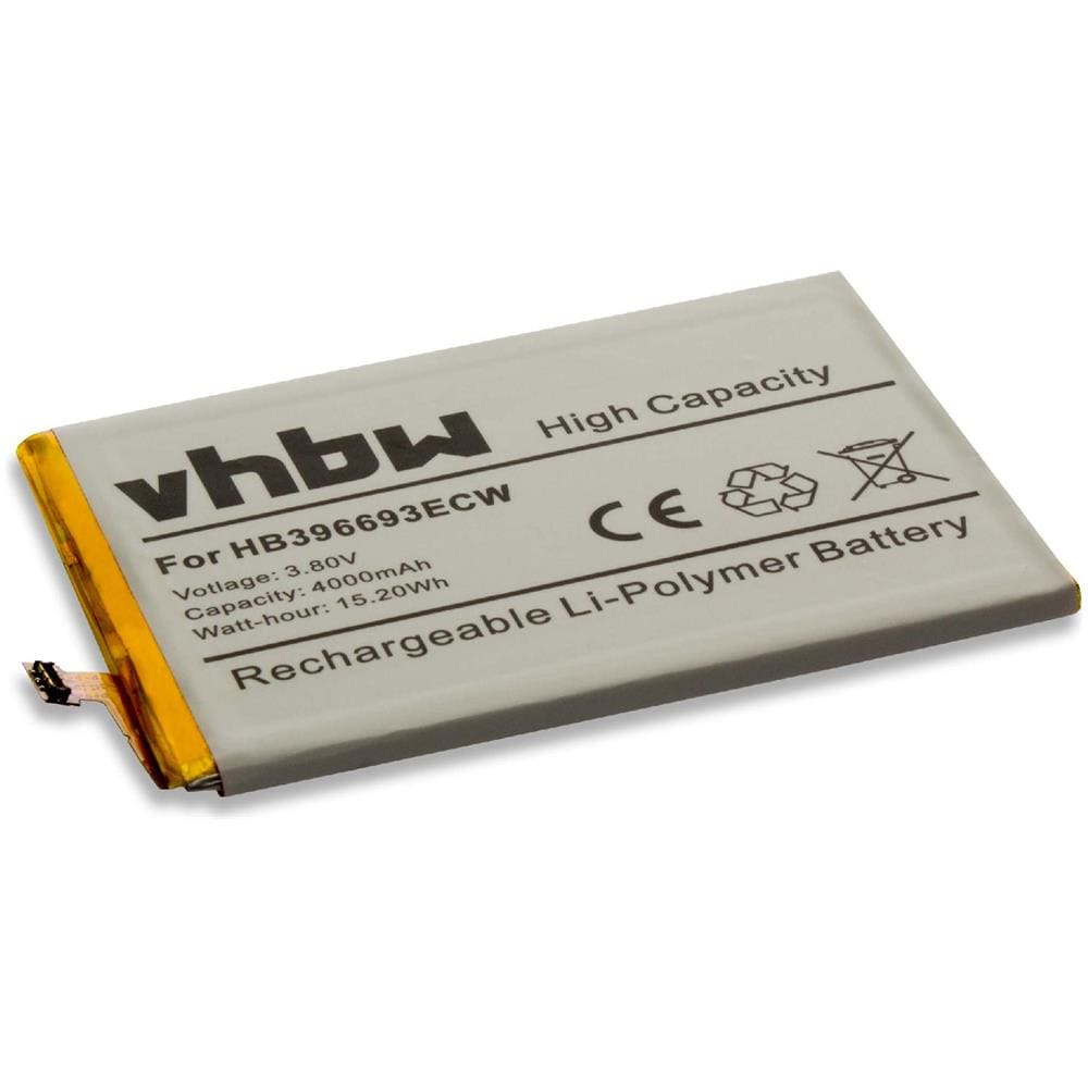 Batteria Sostituisce Hb396693ecw Per Smartphone Cellulare (4000mah, 3,8v, Li-poly)  - Foto 1