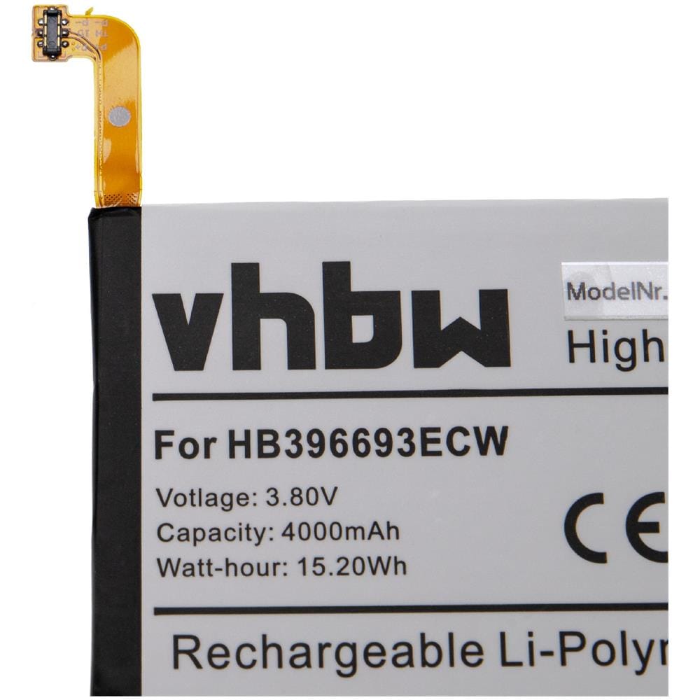 Batteria Sostituisce Hb396693ecw Per Smartphone Cellulare (4000mah, 3,8v, Li-poly)  - Foto 3