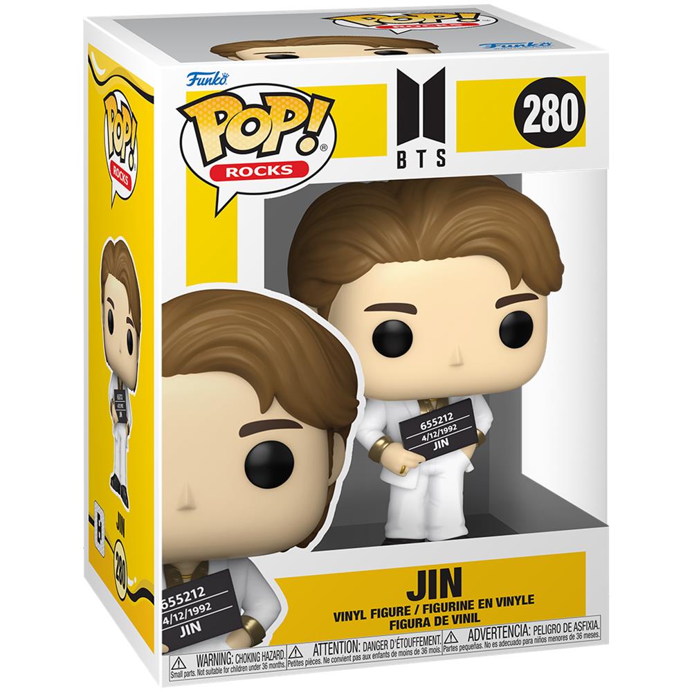 Bts Pop! Rocks Vinyl Figure Jin (butter) 9 Cm - Foto 2