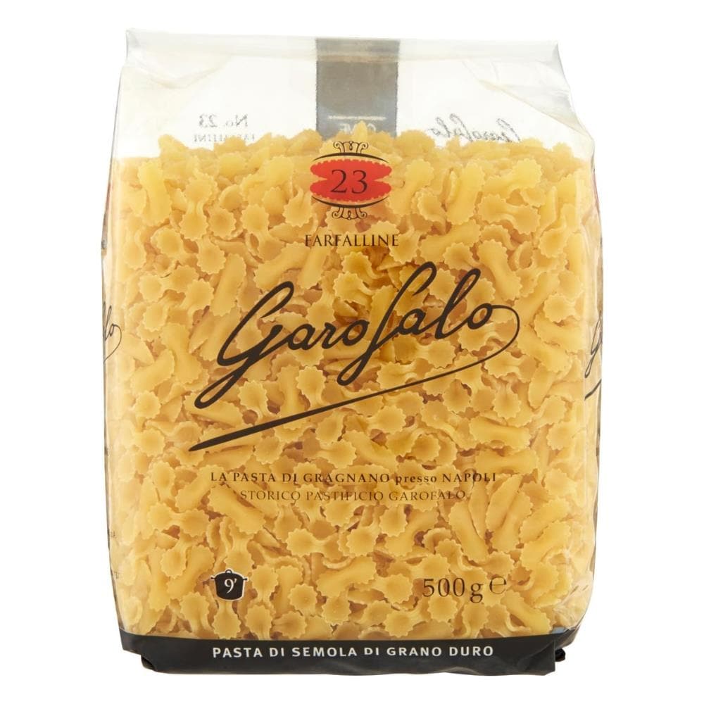 Pastificio Garofalo Farfalline N. 23 Pasta Trafilata Al Bronzo Da 500 Grammi - Foto 1