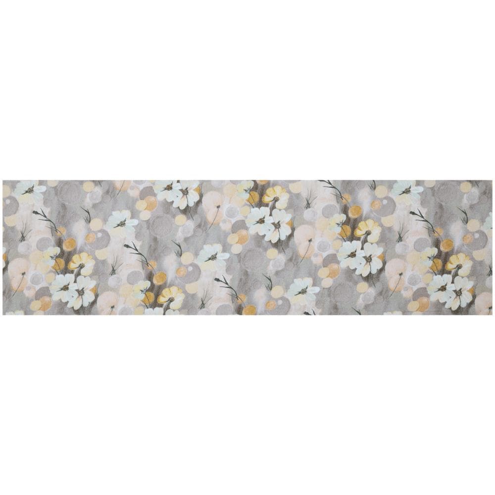 Tappeto Bagno Antiscivolo Passatoia Microfibra Assorbente Spongy Rugiada 50x120 Rugiada - Foto 1