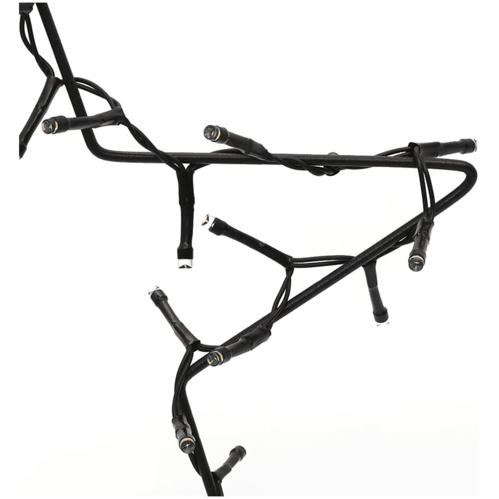 Decorazioni Luminose Natalizie Picchetti 3pz Stella 50led 29cm - Foto 8