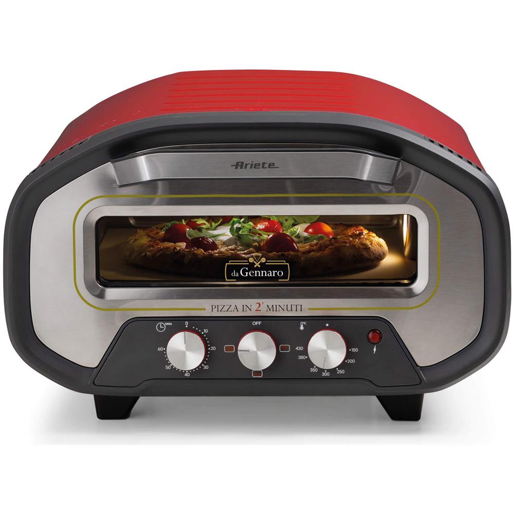 Forno per Pizza 3901 Da Gennaro Potenza 2200 W Temperatura 430 °C Colore Rosso - Foto 2