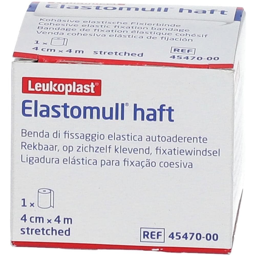 Benda Elastica Autoadesiva Elastomull Haft Compressione Forte 4X400 cm - Foto 2