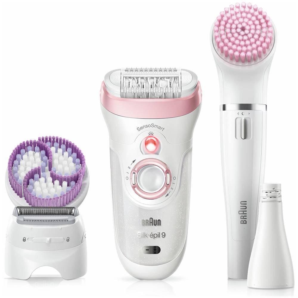 Silk-épil 9 81683683 epilatore 40 pinzette Bianco, Rosa - Foto 3