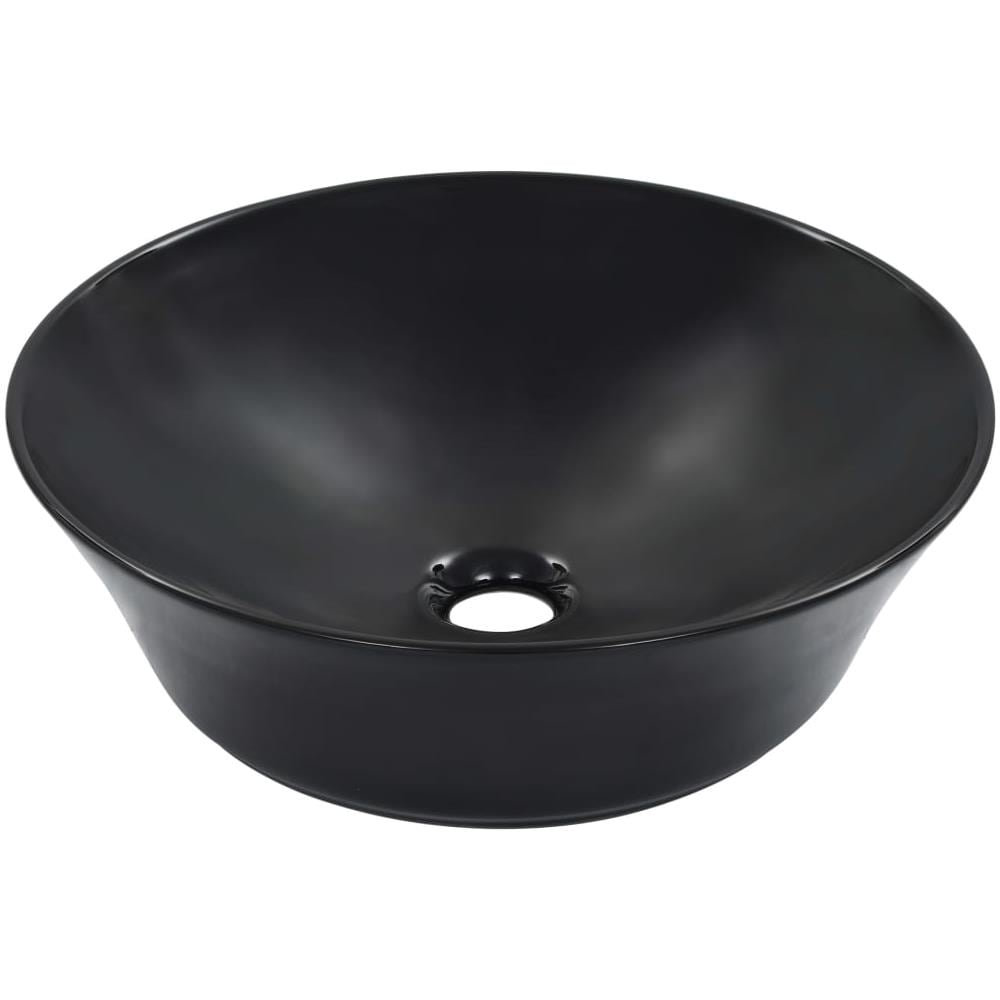 Lavandino 41x12,5 Cm In Ceramica Nero - Foto 1