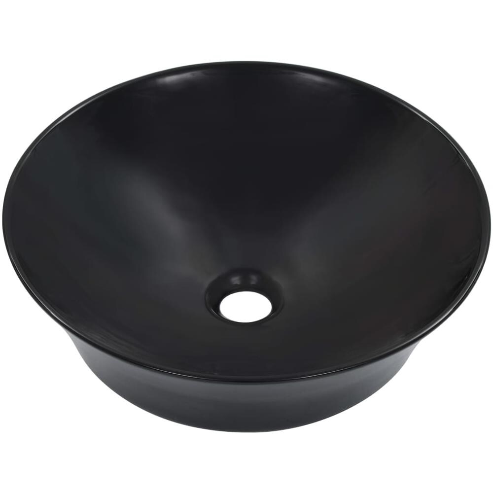 Lavandino 41x12,5 Cm In Ceramica Nero - Foto 2
