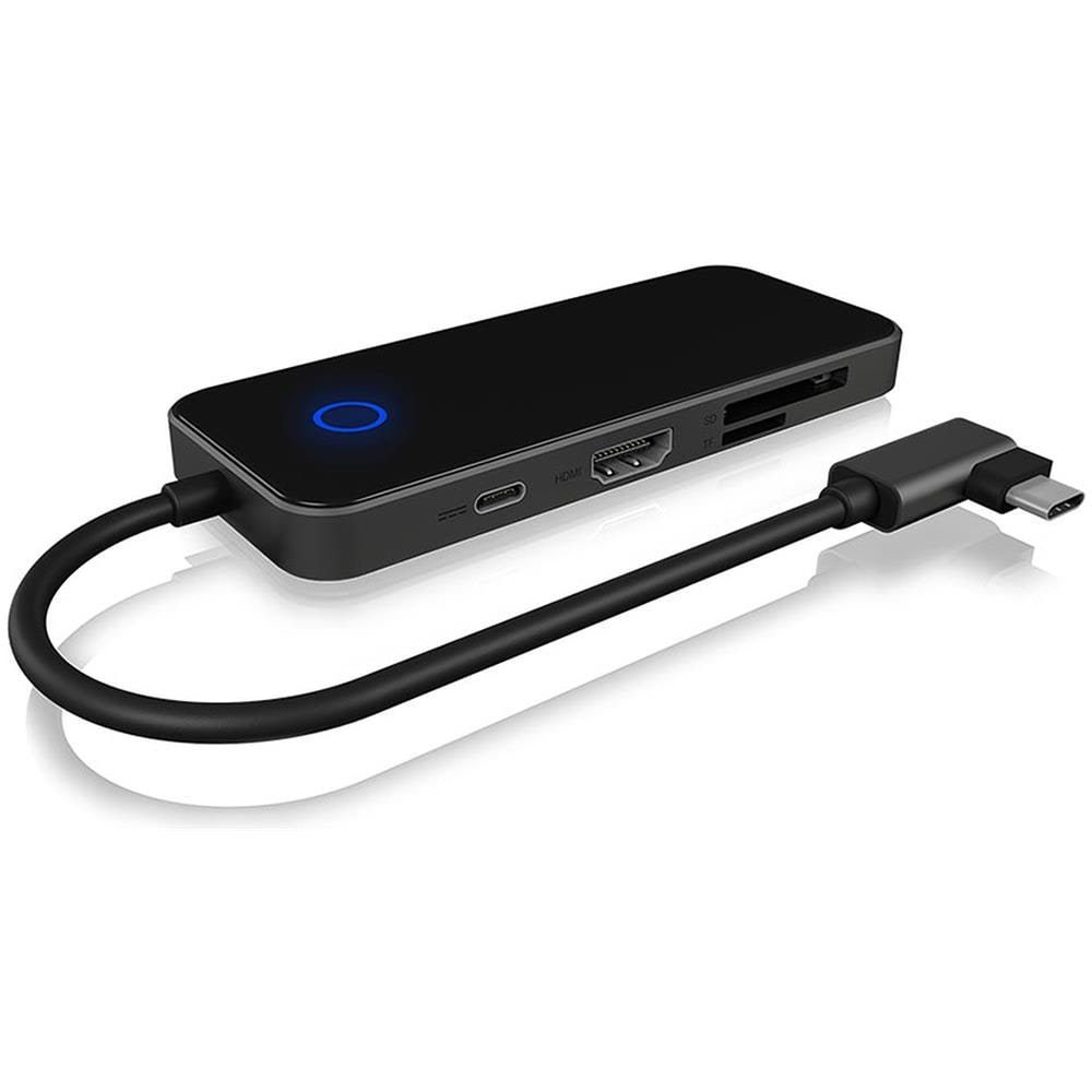 Docking Station Universale 4K per Laptop 1x HDMI / 1x USB-C 3.0 / 2x USB-A 3.0 Colore Nero - Foto 1