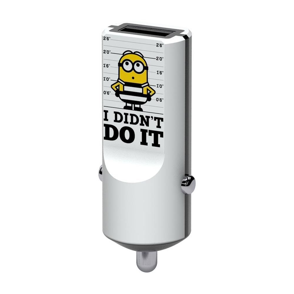 Caricabatteria da Auto Universale e Smartphone 2.4 A Colore Bianco - Foto 1