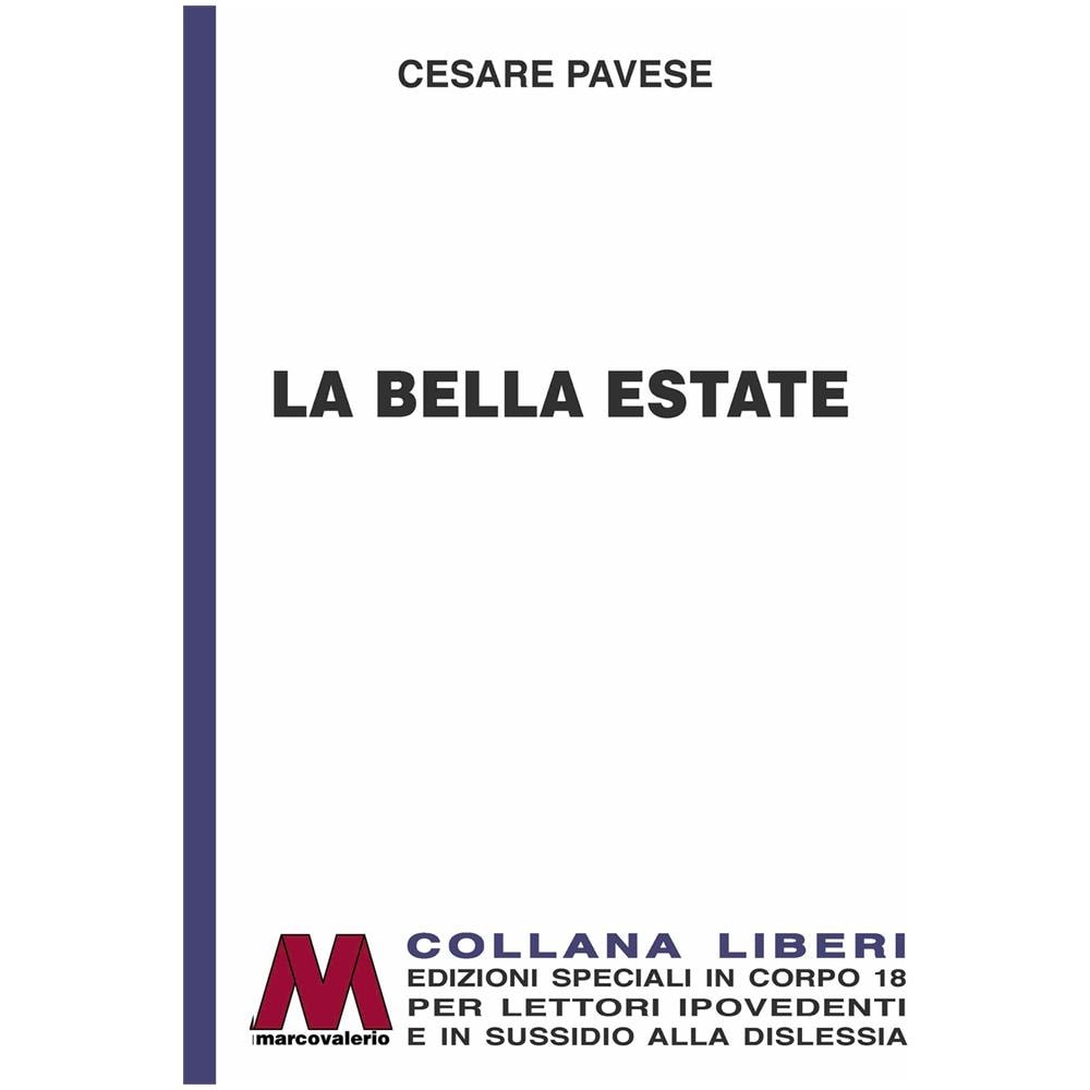 Cesare Pavese - La Bella Estate. Ediz. Per Ipovedenti - Foto 1