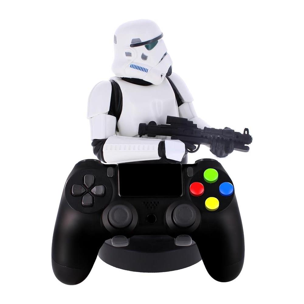 Figura Di Supporto E Caricabatterie Per Controller E Smartphone - Stormtrooper - Foto 1