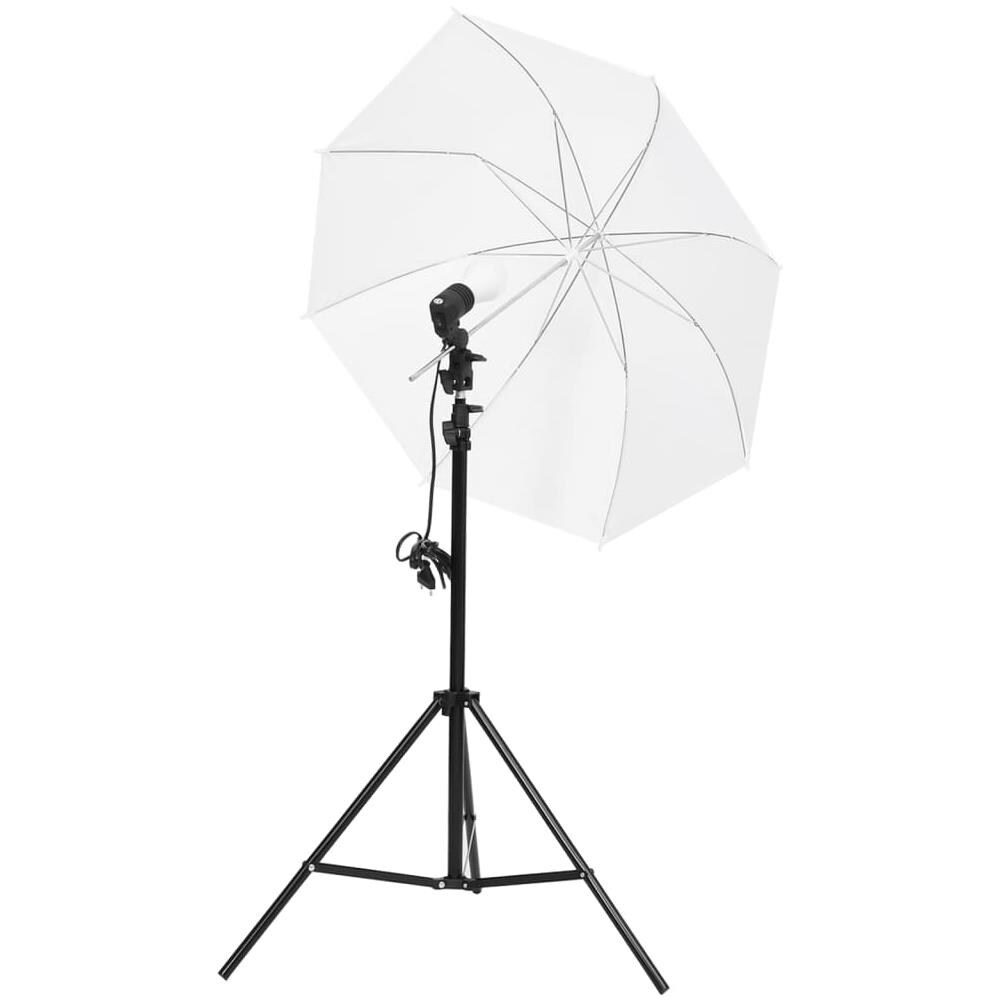 Kit Per Studio Fotografico Con Set Luci, Fondale E Riflettore - Foto 3