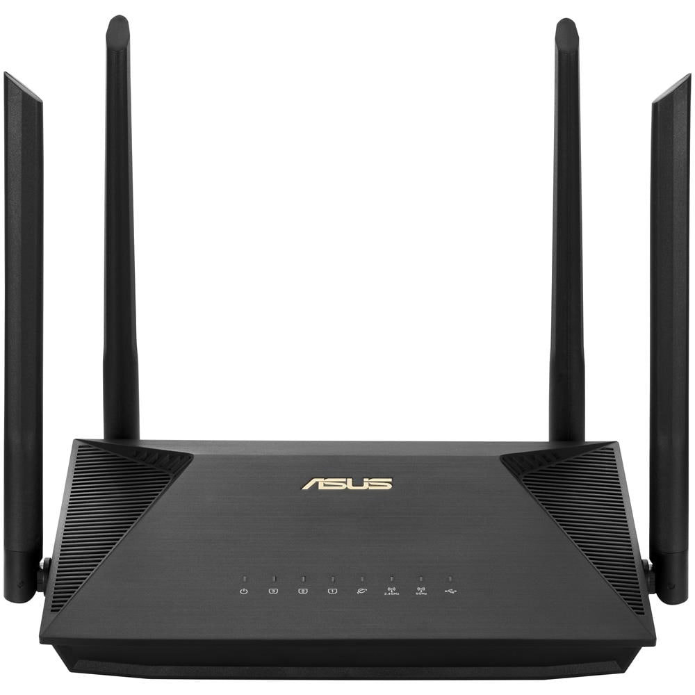 Router Wireless RT-AX1800U Dual-Band [2.4 GHz / 5 GHz] Wi-Fi 6 Colore Nero - Foto 1