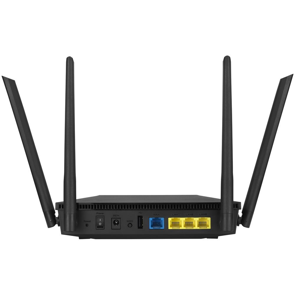 Router Wireless RT-AX1800U Dual-Band [2.4 GHz / 5 GHz] Wi-Fi 6 Colore Nero - Foto 5