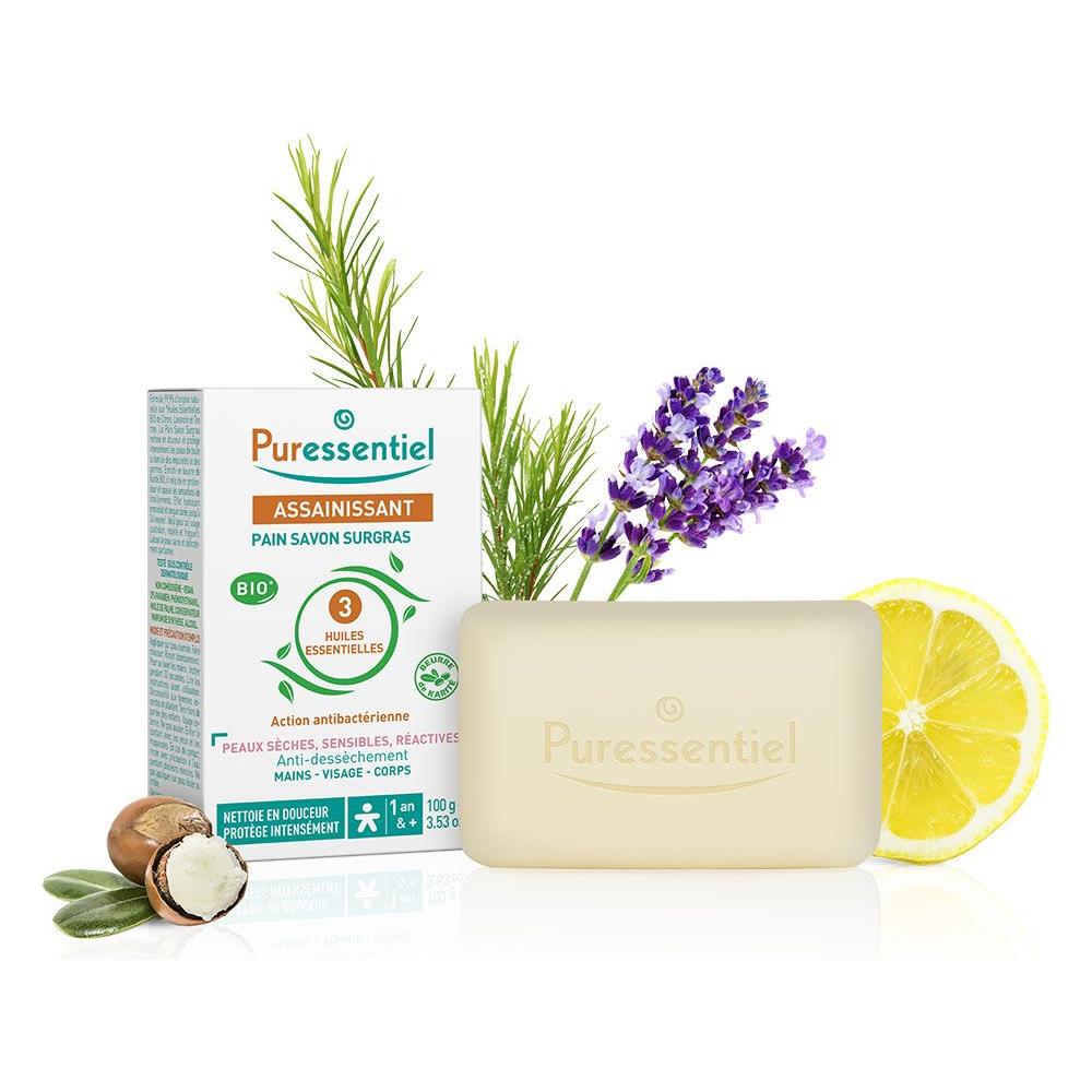 Pane Sapone Surgras Con 3 Oli Essenziali Bio 100g Purificante 100g Purificante - Foto 1